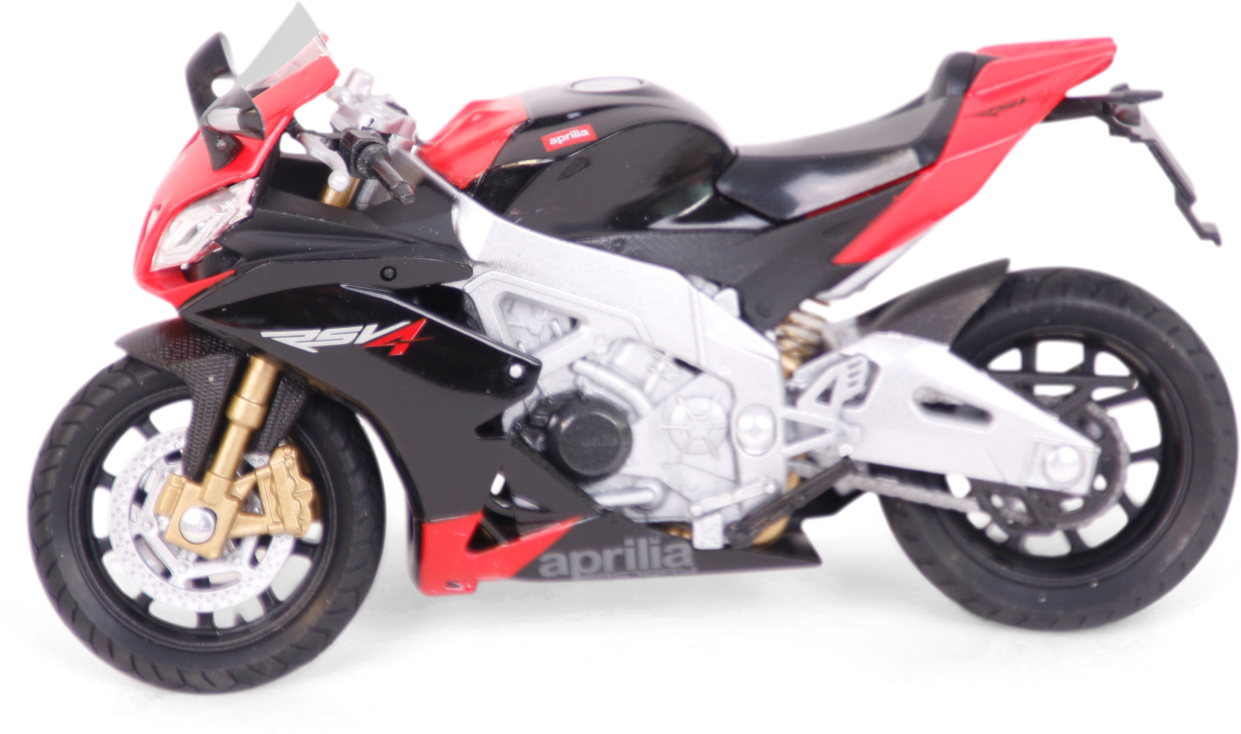 WELLY 1:18 Aprilia RSV 4 Factory rot