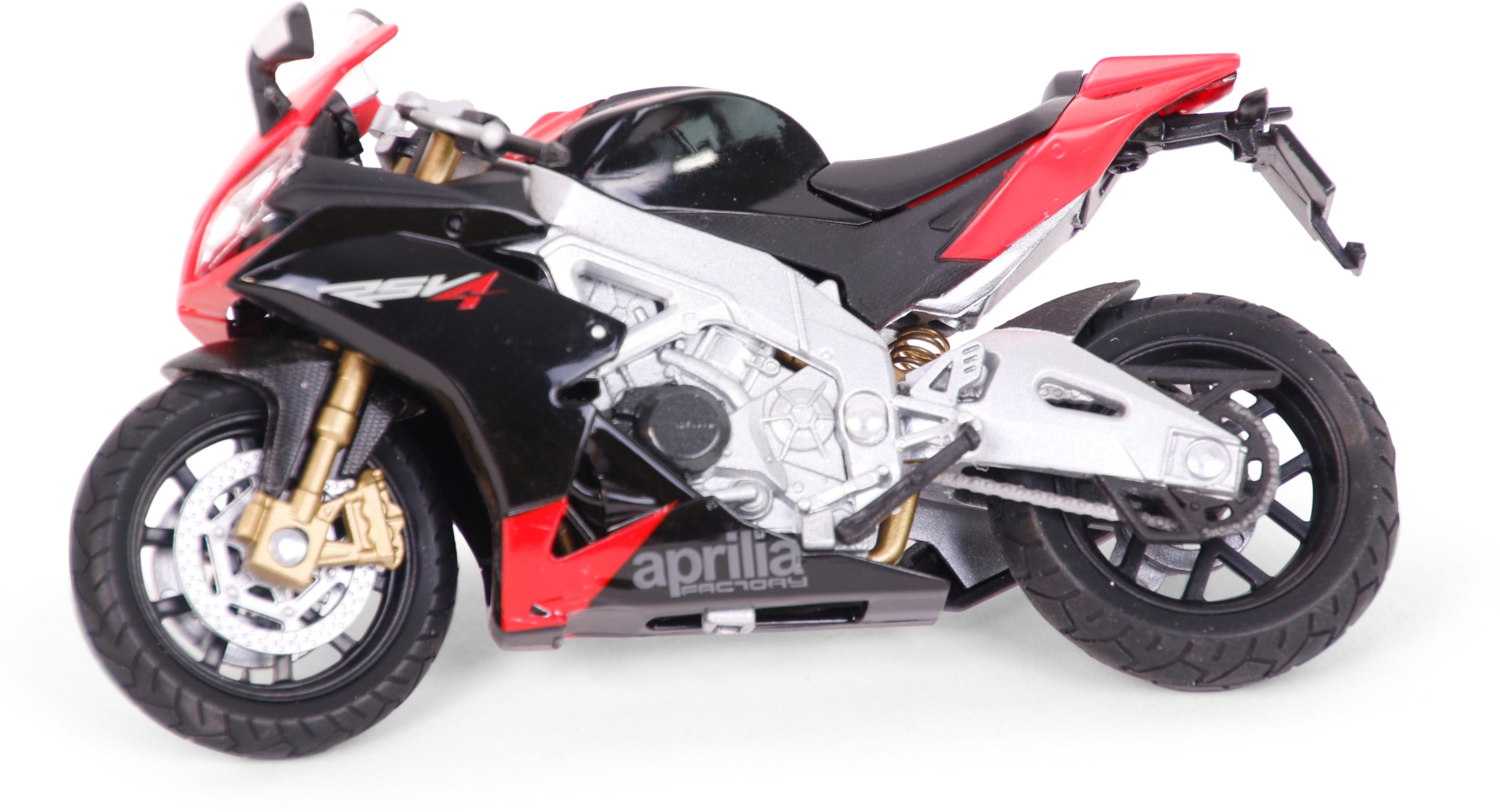 WELLY 1:18 Aprilia RSV 4 Factory rot