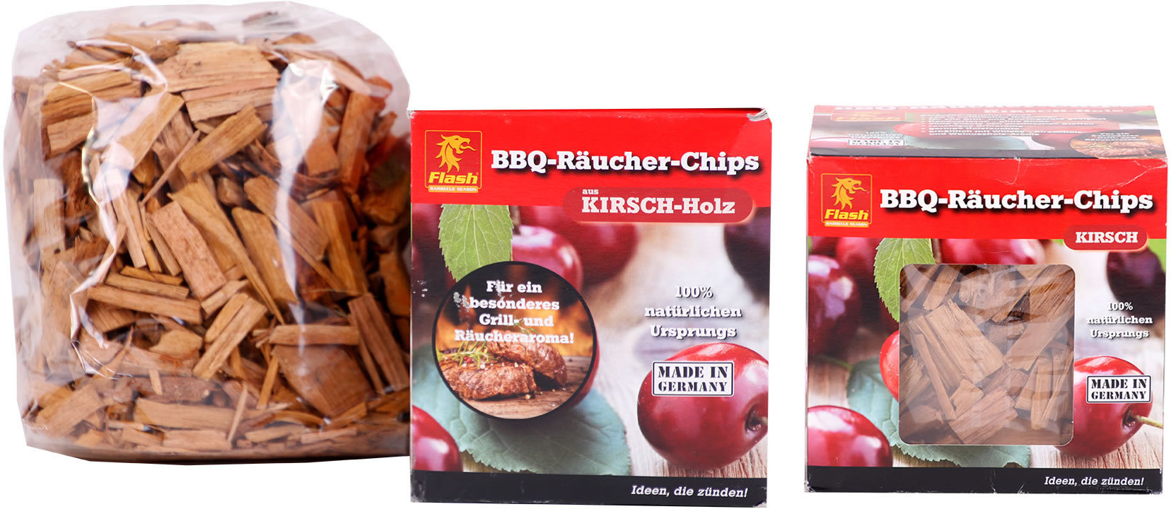 Räucher Chips Kirsche 2 x 500 g