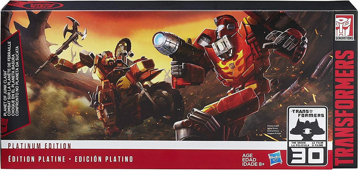 Transformers Kit Planet of Junk Clash, Platinum Edition (HASBRO b5883e48)