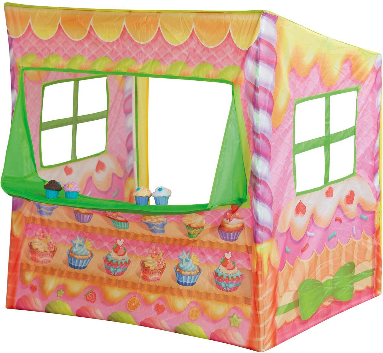 John 79806 Candyhaus Kaufladen Spielzelt mit Cupcakes Pop Up