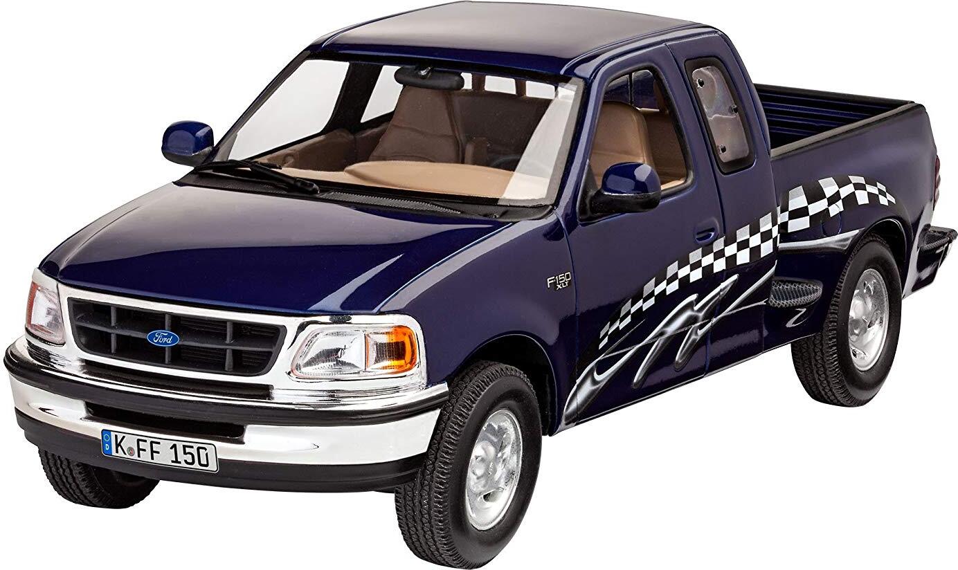 Revell 07045 1997 12 Modellbausatz 97 Ford F-150 XLT im Maßstab 1:25, Level 4