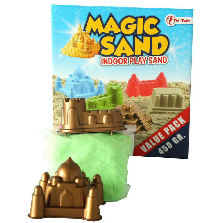 Magic Sand IndoorPlay Sand Kinetischen Sand 450 gr.Grün