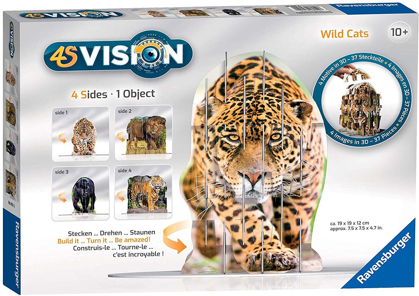 Ravensburger 18051 4S Vision: Wild Cats