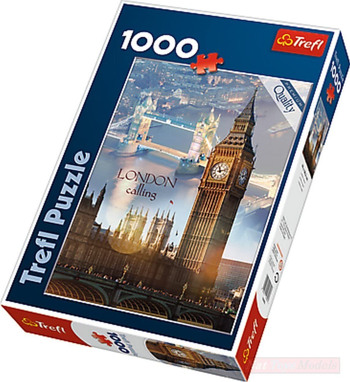 Trefl TRF10395 Londra ALL'ALBA - London at Dawn Puzzle Pz.1000