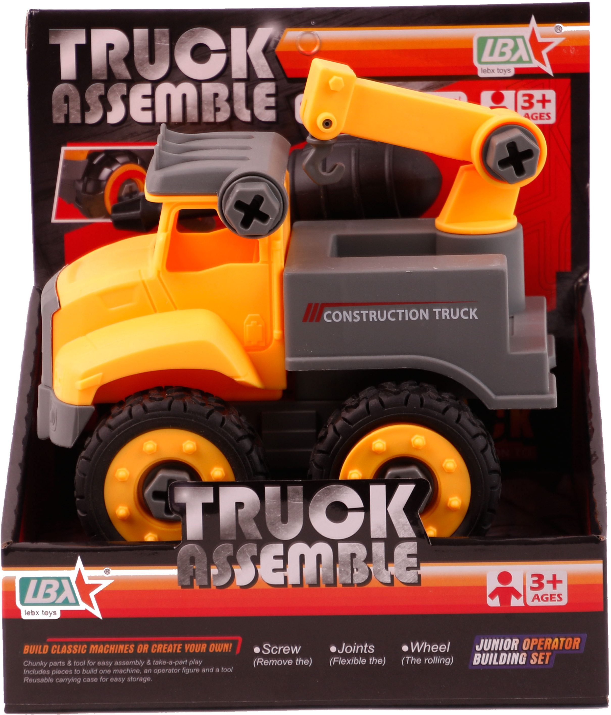 LBA Truck Montieren Auto Spielzeug Kinder Junio ​​Operator Baukasten