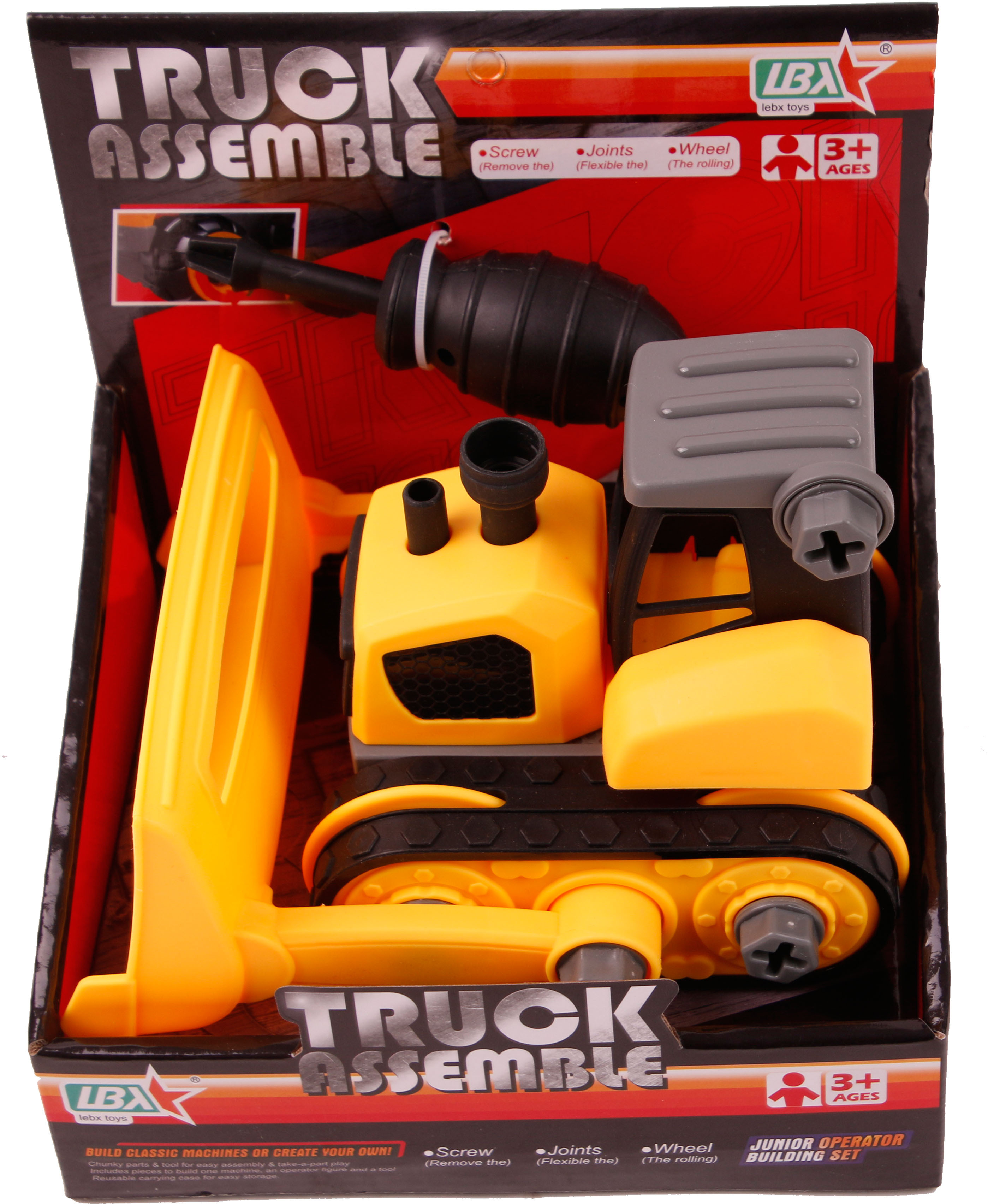 LBA Truck Montieren Auto Spielzeug Kinder Junio ​​Operator Baukasten