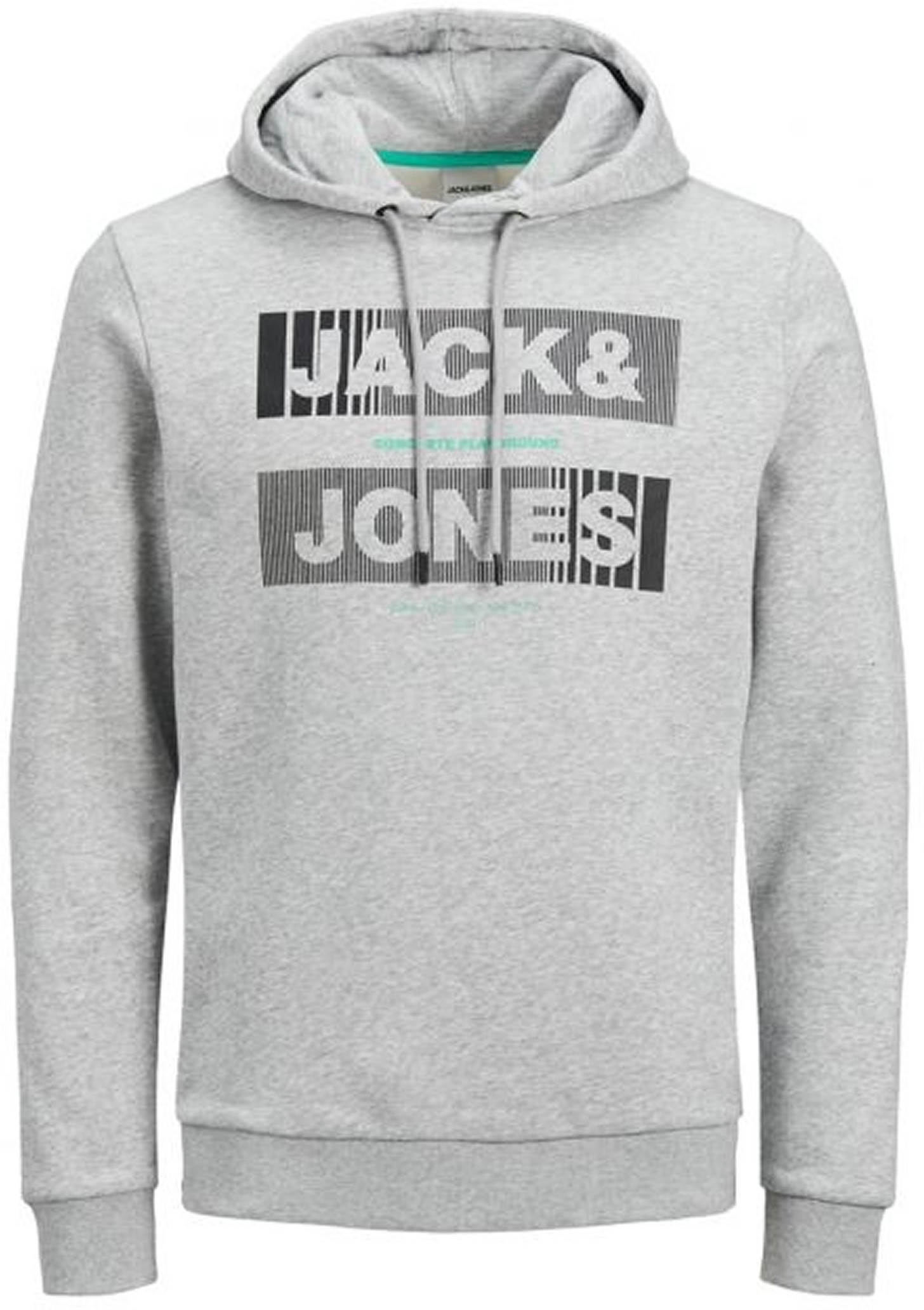 JACK & JONES Mens Jcochris Sweat Hooded Sweatshirt Hoody Blau