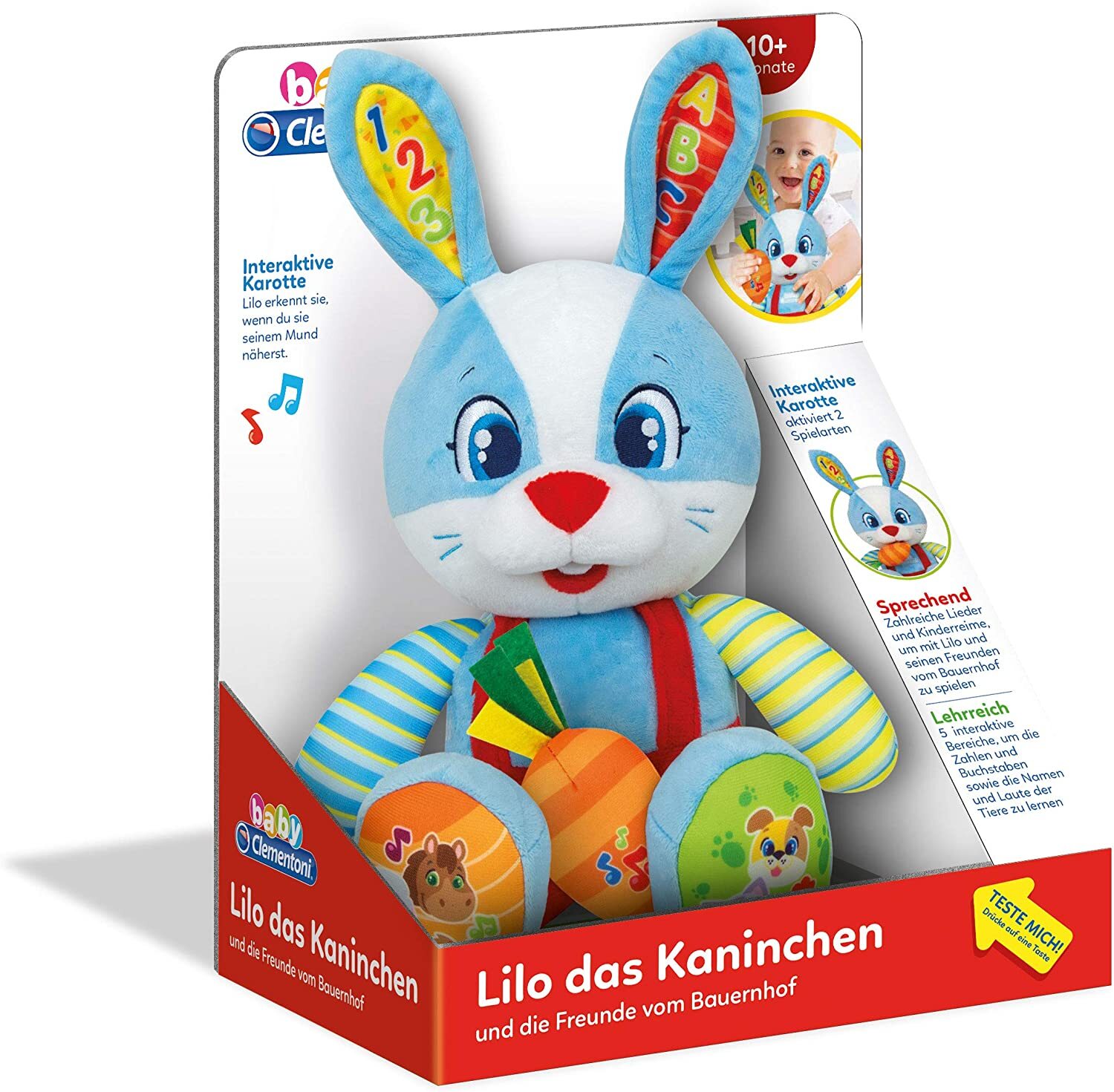 Clementoni Baby 59107 - Lilo das Kaninchen