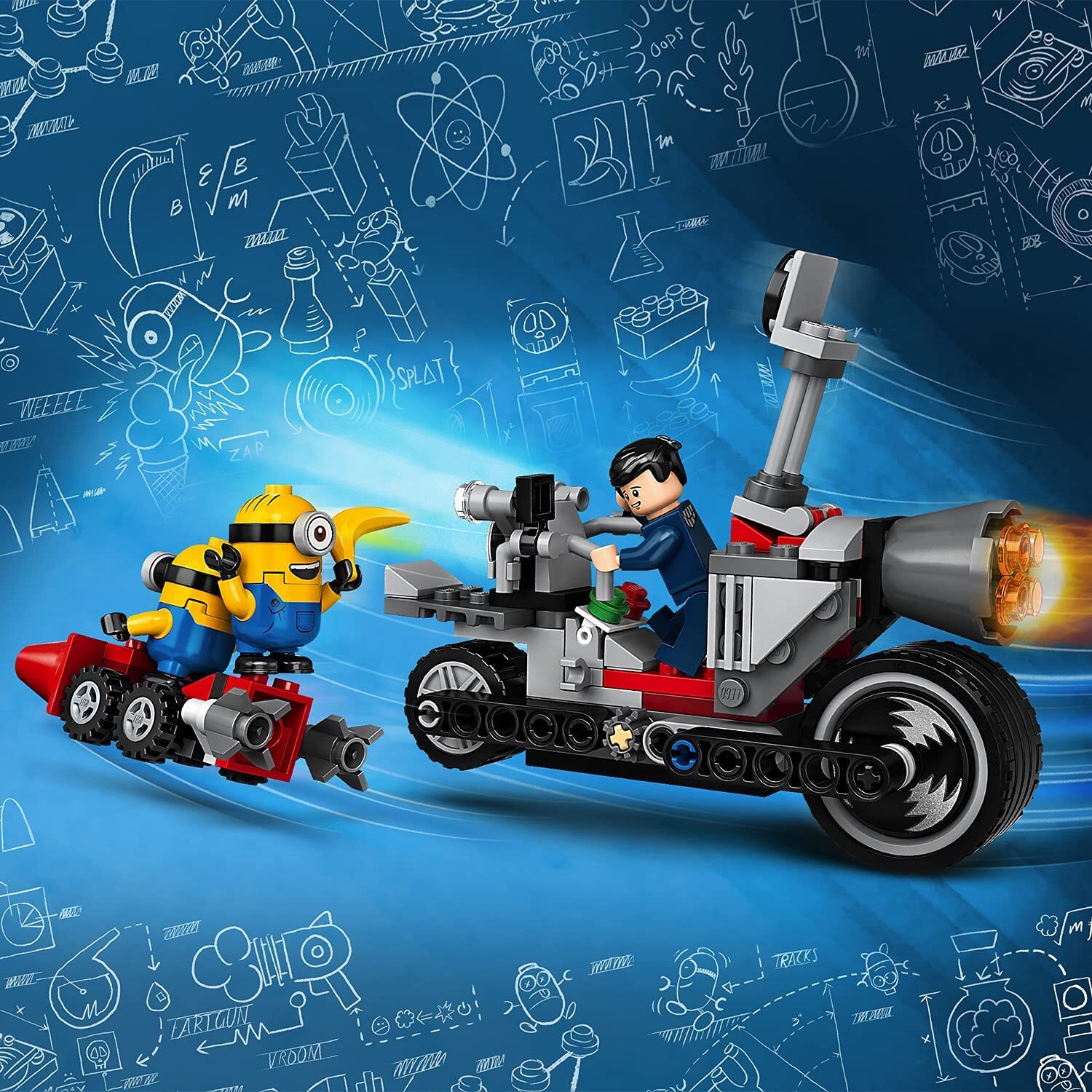 LEGO® 75549 Minions Unaufhaltsame Motorrad Jagd