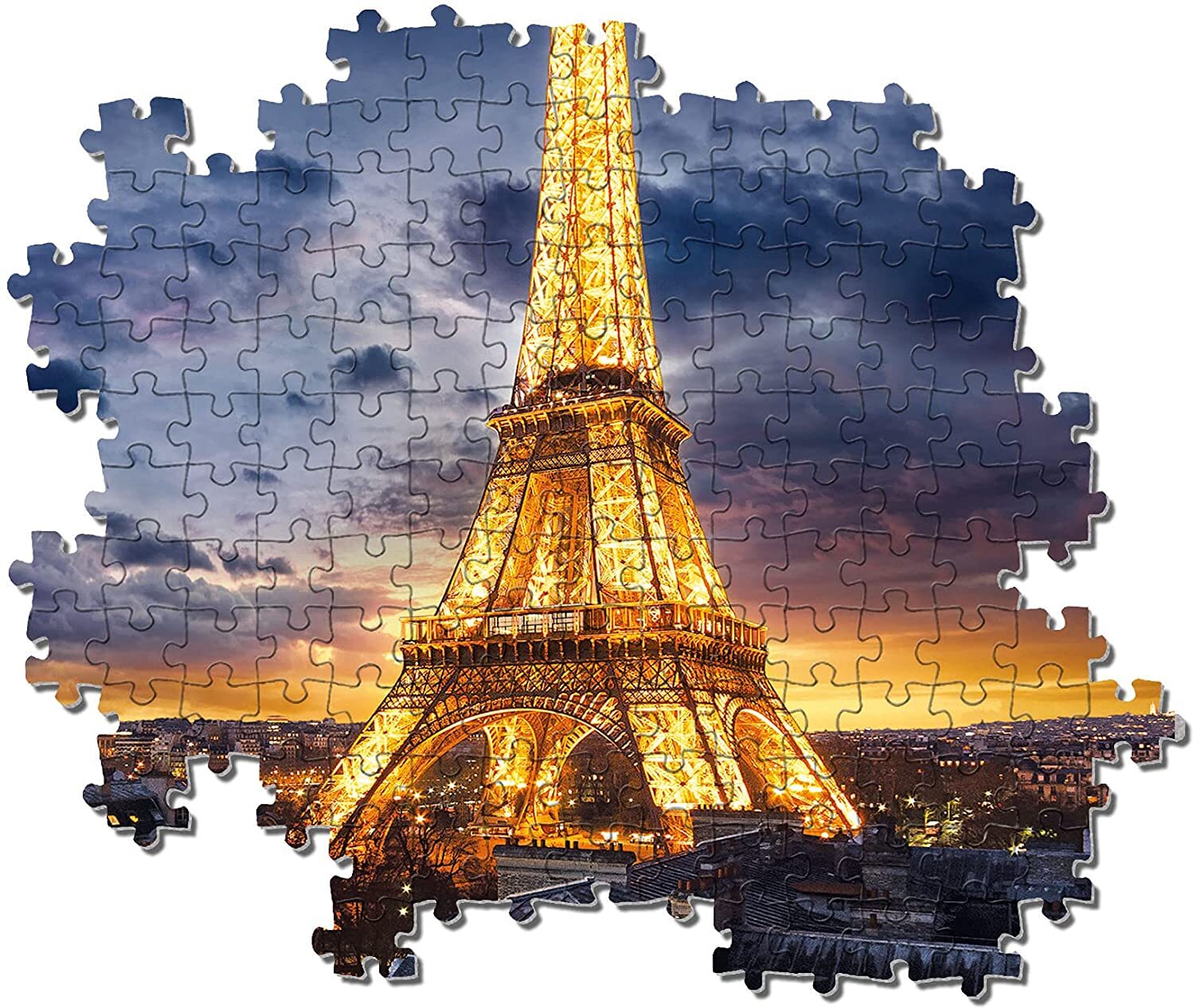 Clementoni 39514 Eiffel-Turm – Puzzle 1000 Teile, High Quality Collection, Geschicklichkeitsspiel für die ganze Familie, buntes 