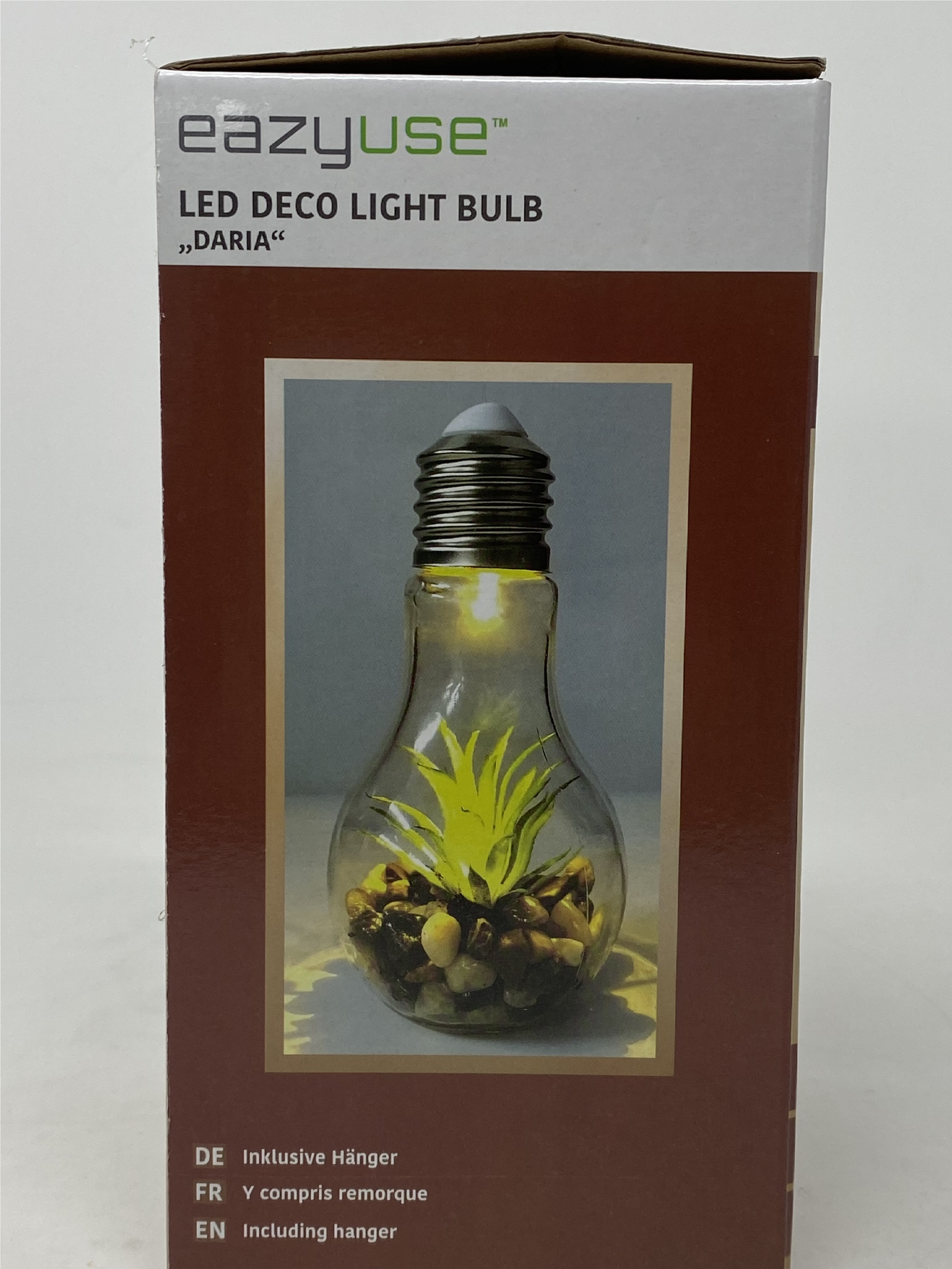 LED Dekorationslicht warm weiss Glühbirne mit Timerfunktion, the LED DECO LIGHT BULB DARIA, Timer Function Warm white 2700K-3200