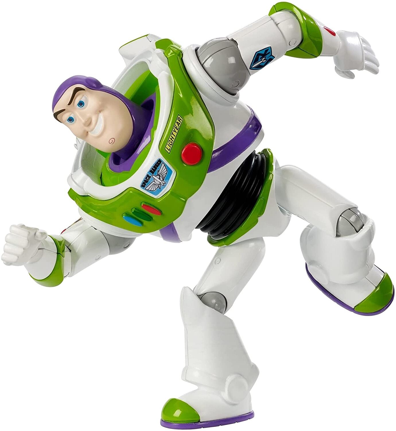 Disney Pixar Toy Story GDP69 - Buzz Lightyear Figur, 18 cm, Spielzeug Actionfigur, tolles Geschenk für Sammler und Kinder ab 3 J