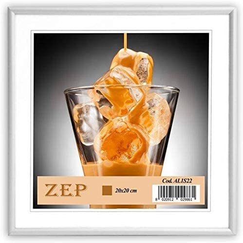 Zep S.r.l Aluminium Frame Aluminiumbilderrahmen, Silber, 20,2 x 25,6 cm