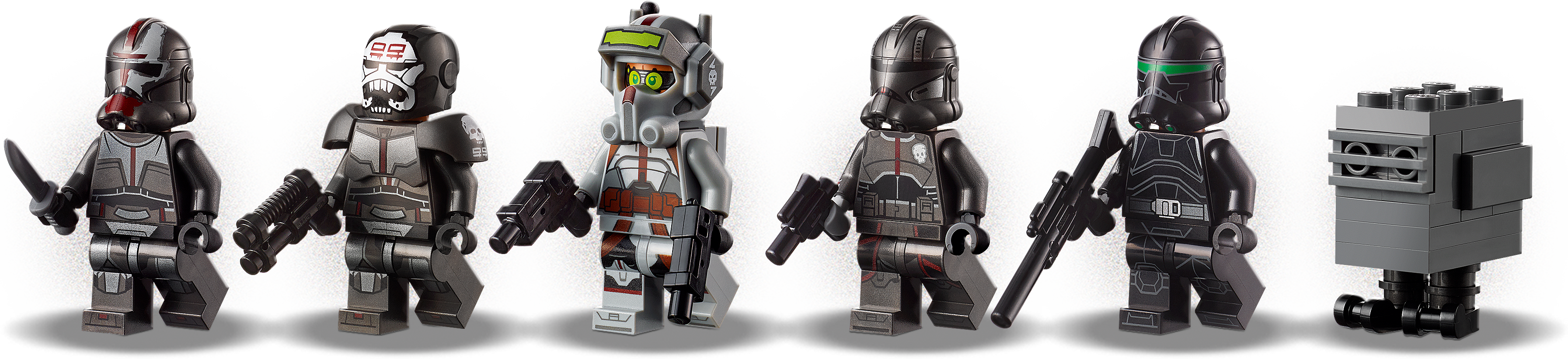 LEGO 75314 Star Wars Angriffsshuttle aus The Bad Batch, Bauset für Kinder ab 9 Jahren mit 5 Klon-Minifiguren und Gonk-Droiden