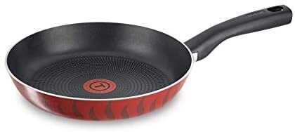 Tefal C5480882 Tempo Bratpfanne, Aluminium, 32 cm, Rot