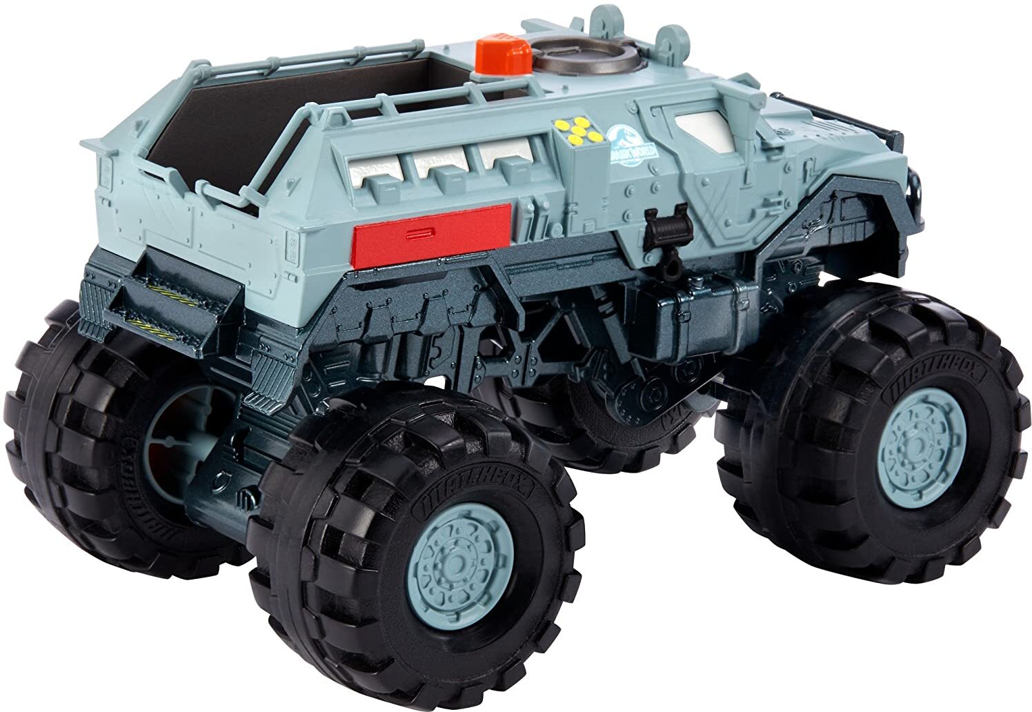 Mattel Matchbox FMY51 Jurassic World - Armored Action Truck - Maßstab 1:24