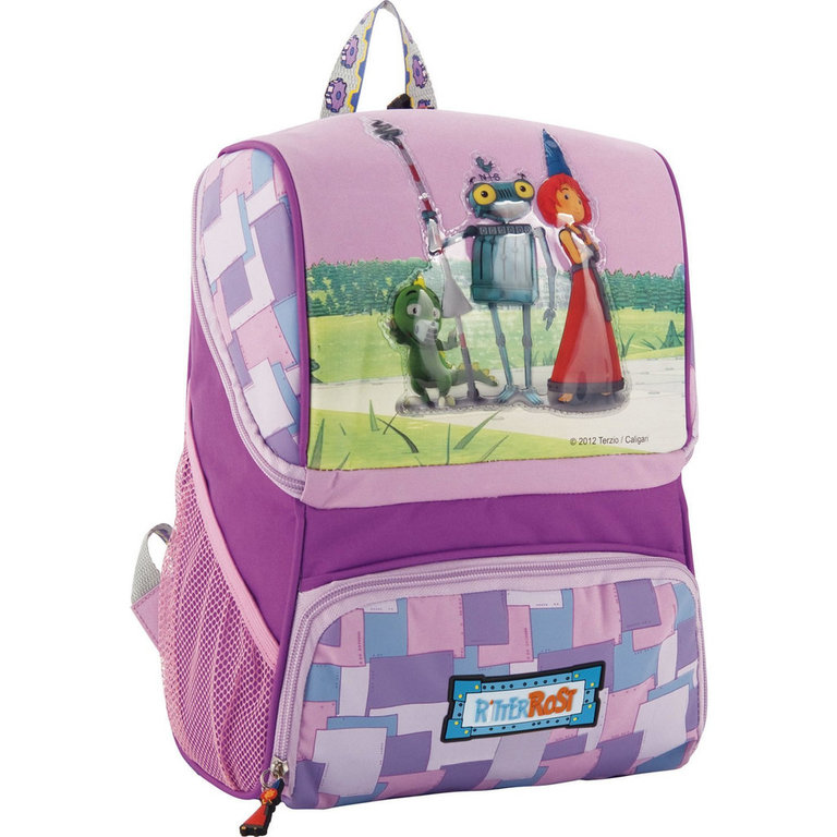 Ritter Rost Kindergarten Rucksack mit Brustgurt, rosa