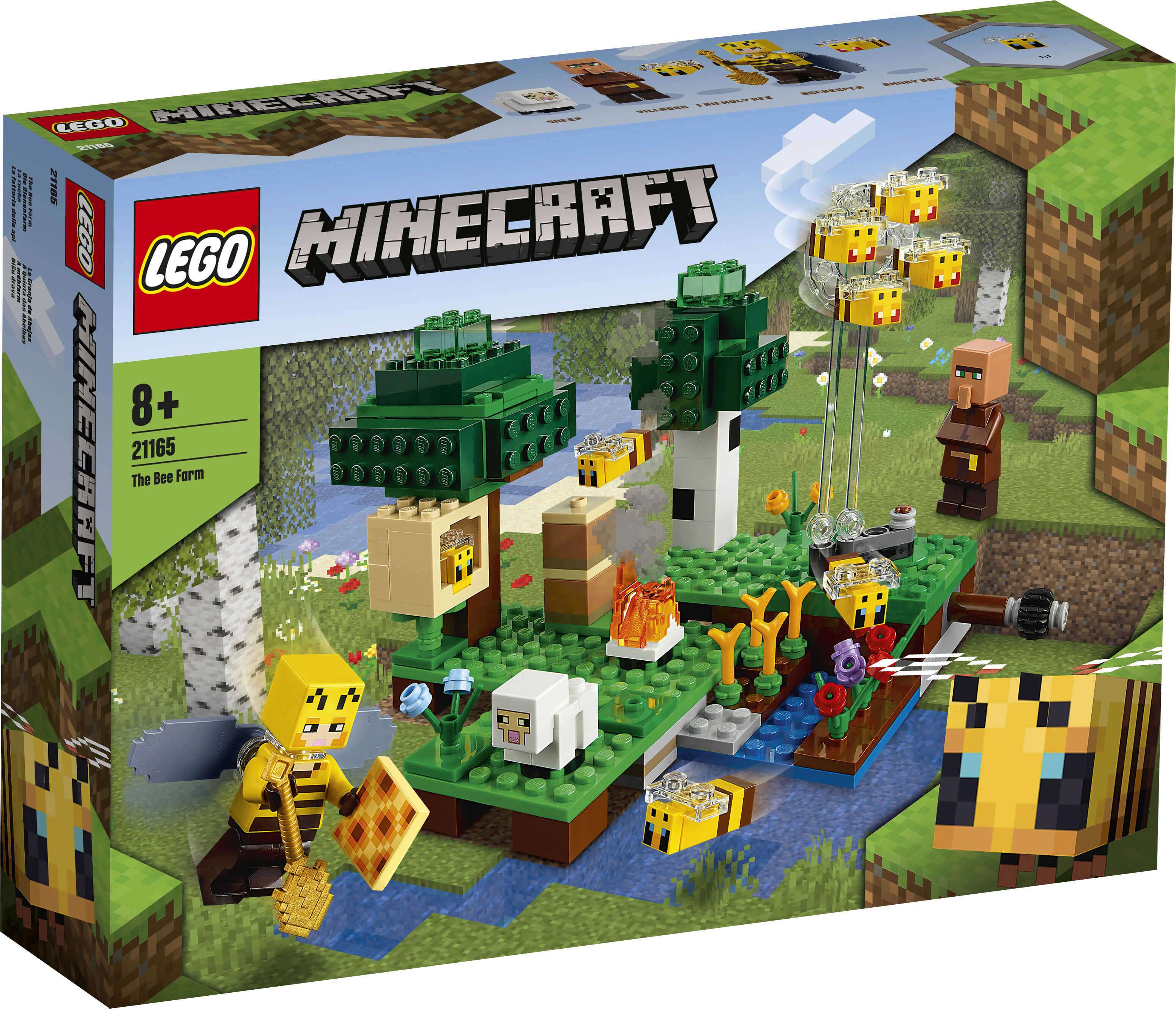 LEGO® 21165 Minecraft™ Set „Die Bienenfarm“