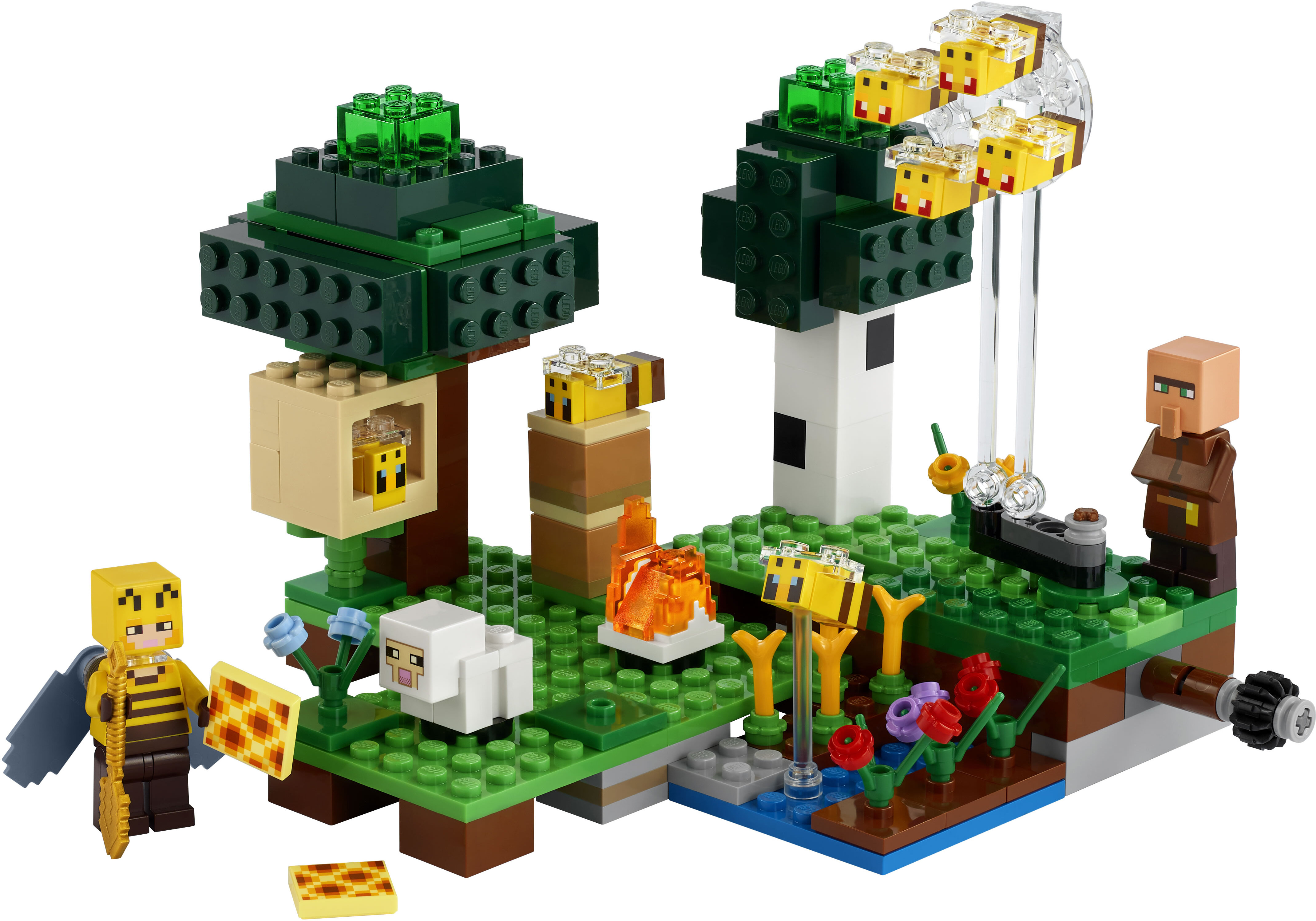 LEGO® 21165 Minecraft™ Set „Die Bienenfarm“