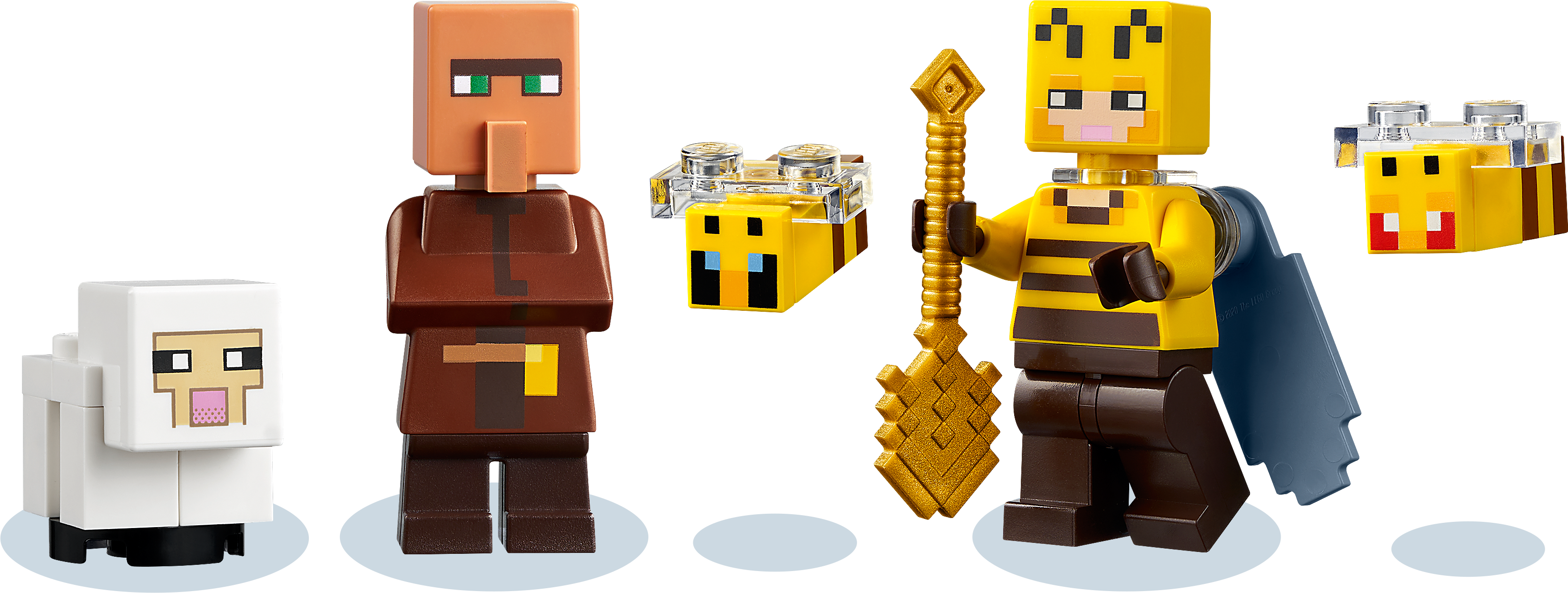 LEGO® 21165 Minecraft™ Set „Die Bienenfarm“