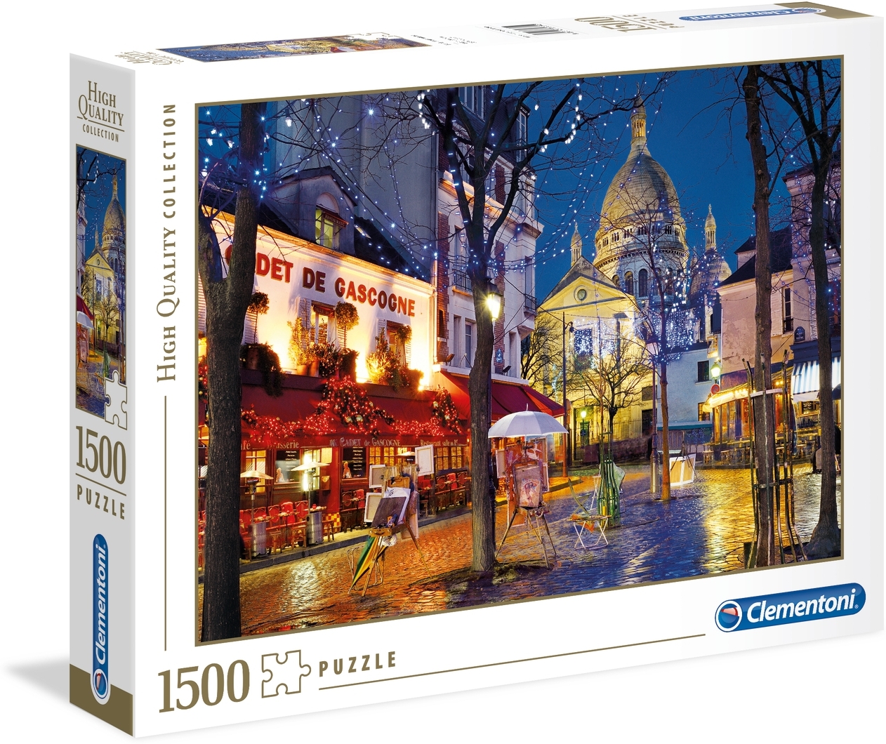 Clementoni 31999 Paris, Montmartre 1500 Teile Puzzle