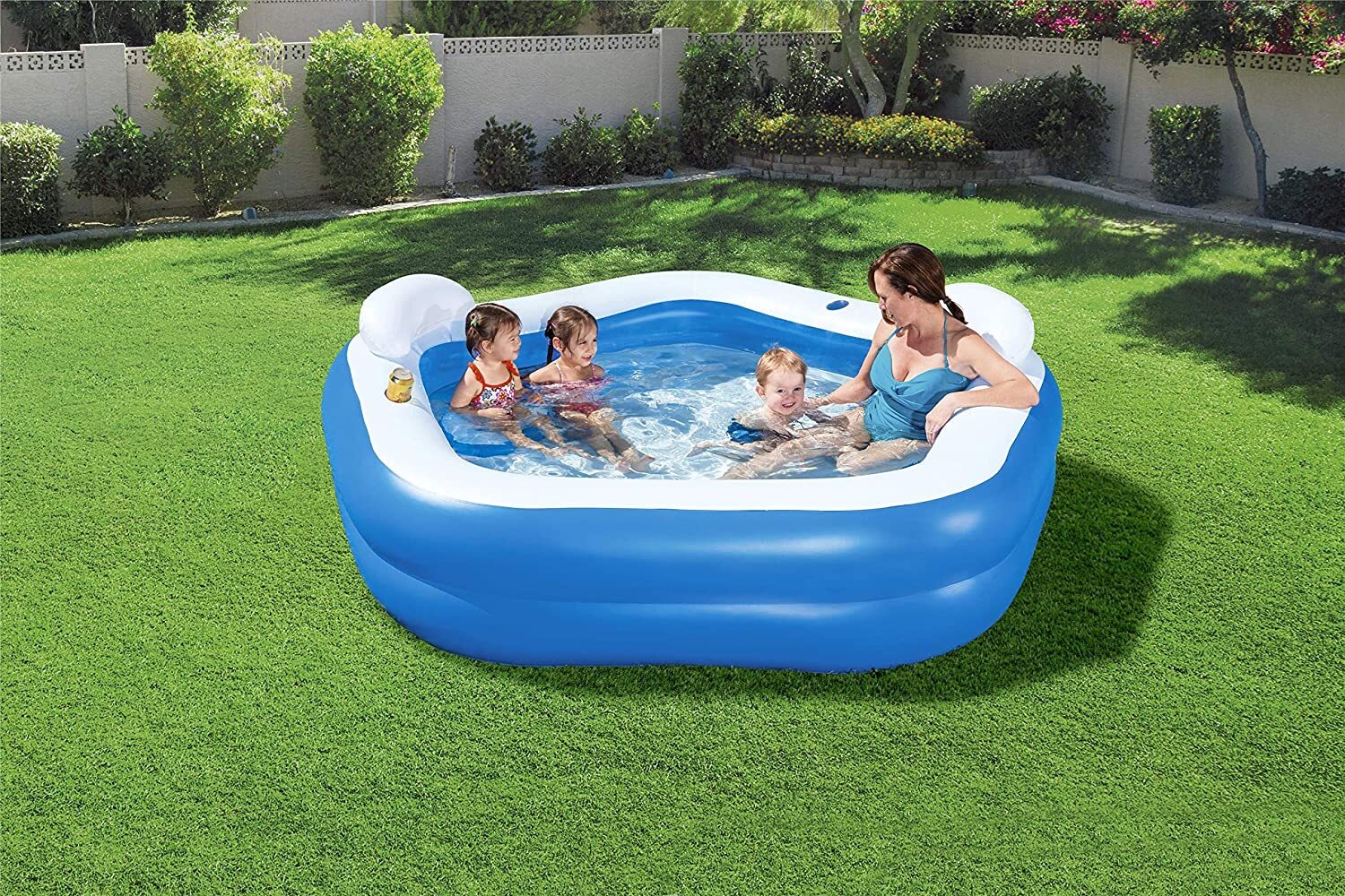 Bestway® Family Pool „Fun“ 213 x 206 x 69 cm