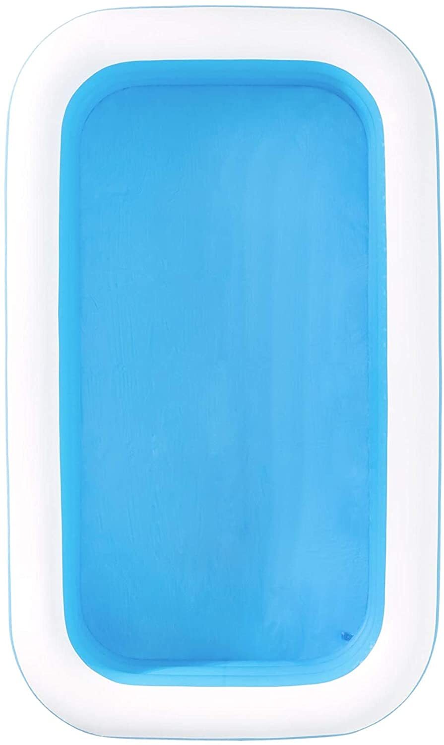 Bestway Family Pool Blue Rectangular deluxe, 305 x 183 x 56 cm