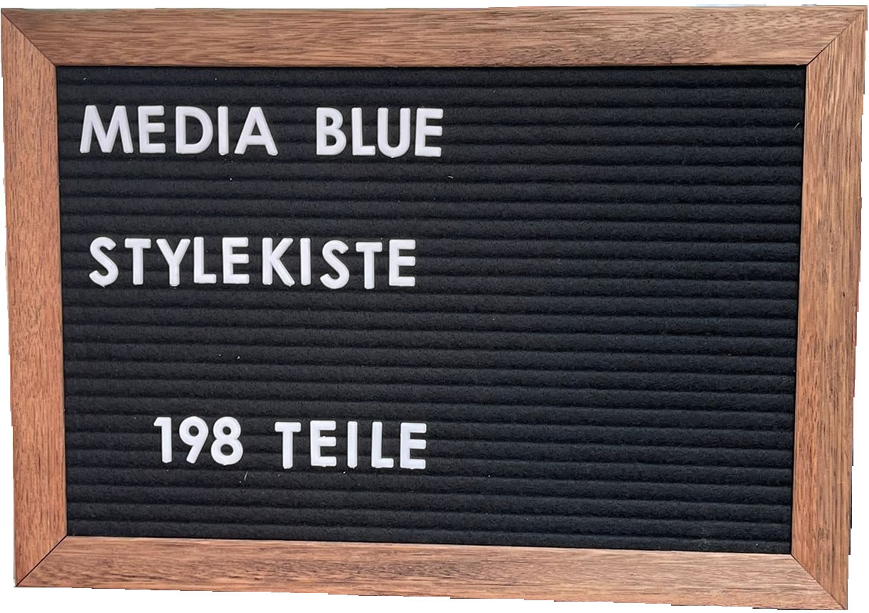 schwarz Letterboard, 33 x 23 cm, Holz, Buchstaben, Buchstabentafel, Message Board, Wandmontage, Standard