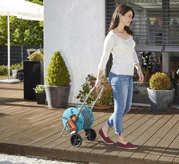 Gardena Schlauchwagen CleverRoll S Set, inkl. 20m Schlauch + Zubehör