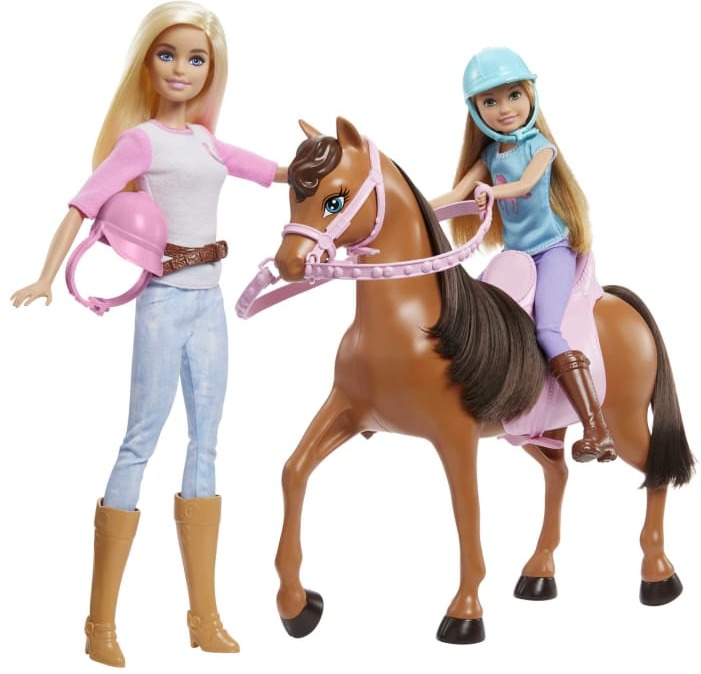 Bardbie Reitspa´ mit Barbie und Stacie