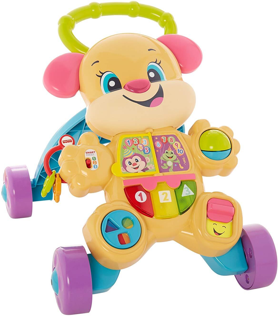 Fisher-Price  Lernspaß Hundefreundin Lauflernwagen           Sprache: Französisch