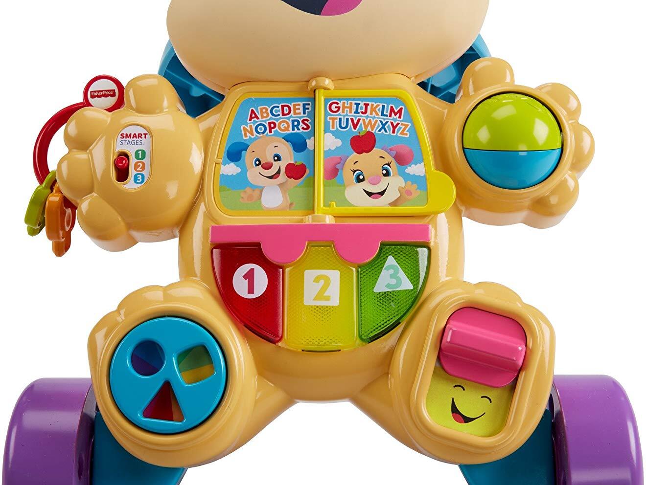 Fisher-Price  Lernspaß Hundefreundin Lauflernwagen           Sprache: Französisch