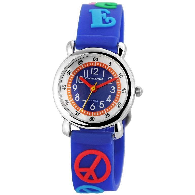 Excellanc Kinder Armbanduhr Blau - 407023000076