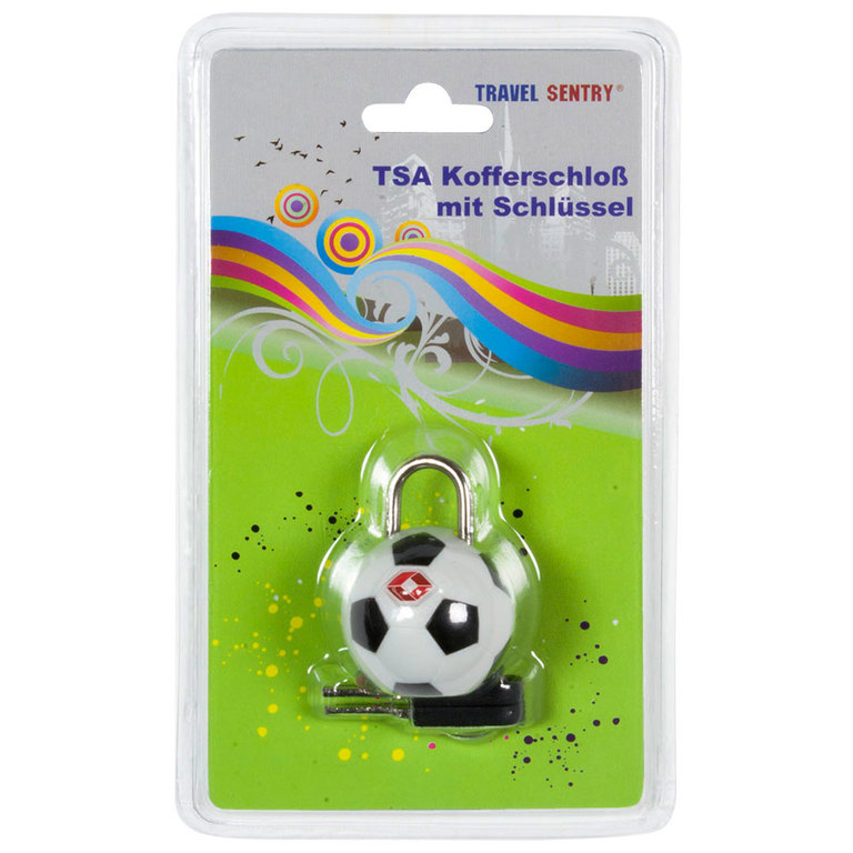 TSA Kofferschloss Fußball Durchmesser 31 mm