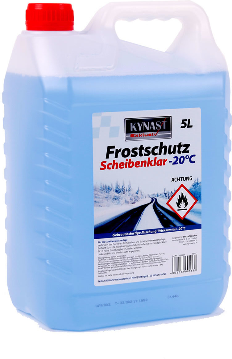 Scheibenfrostschutz Frostschutzmittel Frostschutz 5 Liter -20°C