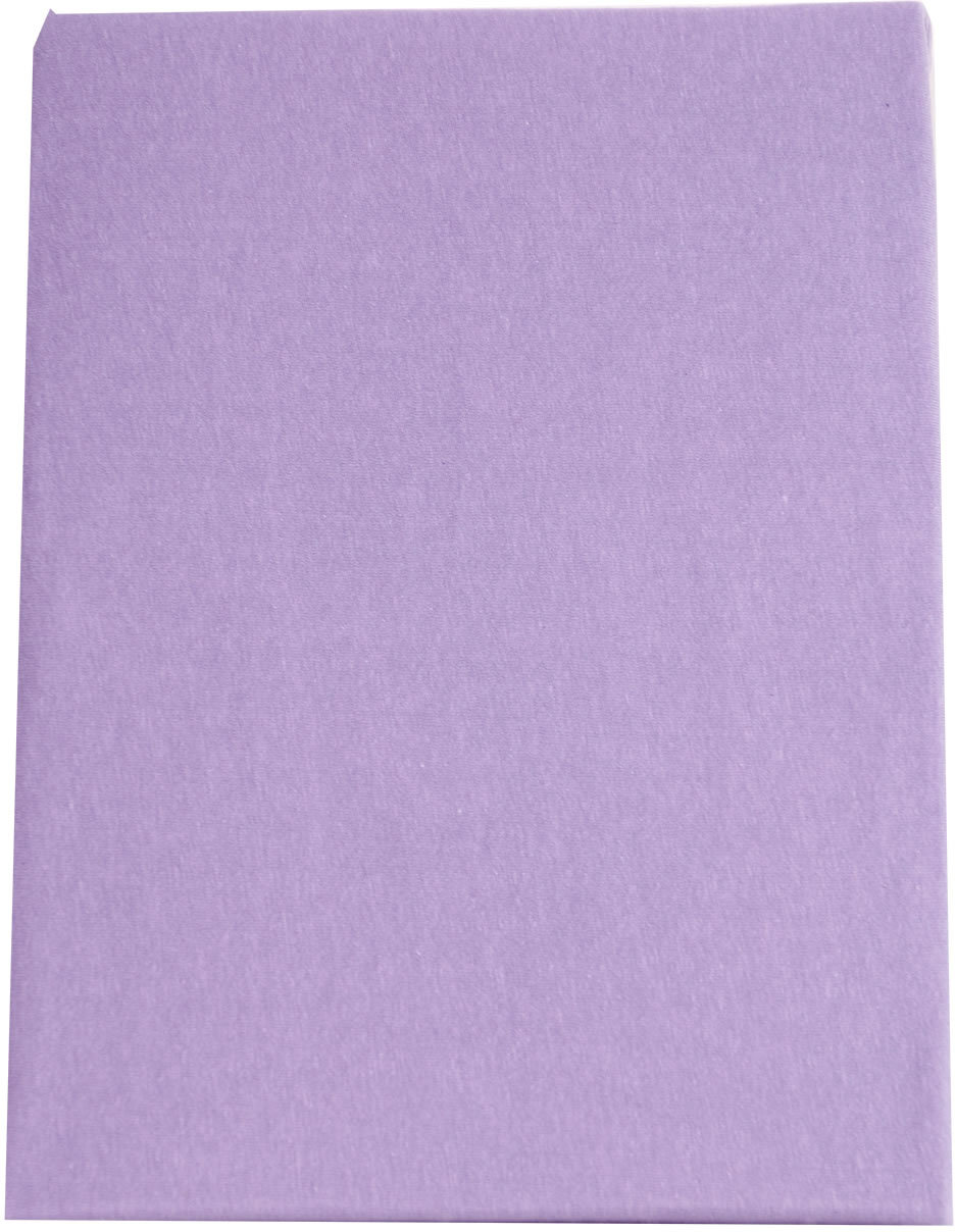 Home Ideas  Jersey Spannbettlaken 90 - 100 x 200cm - 100% Baumwolle mittel grün