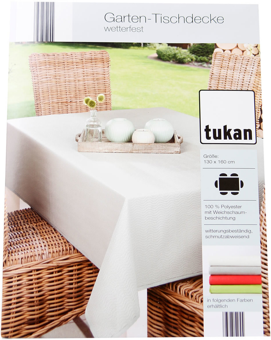 Garten Tischdecke O 160 Cm Rund Abwaschbar Wind Und Wetterfest Online Kaufen Stylekiste