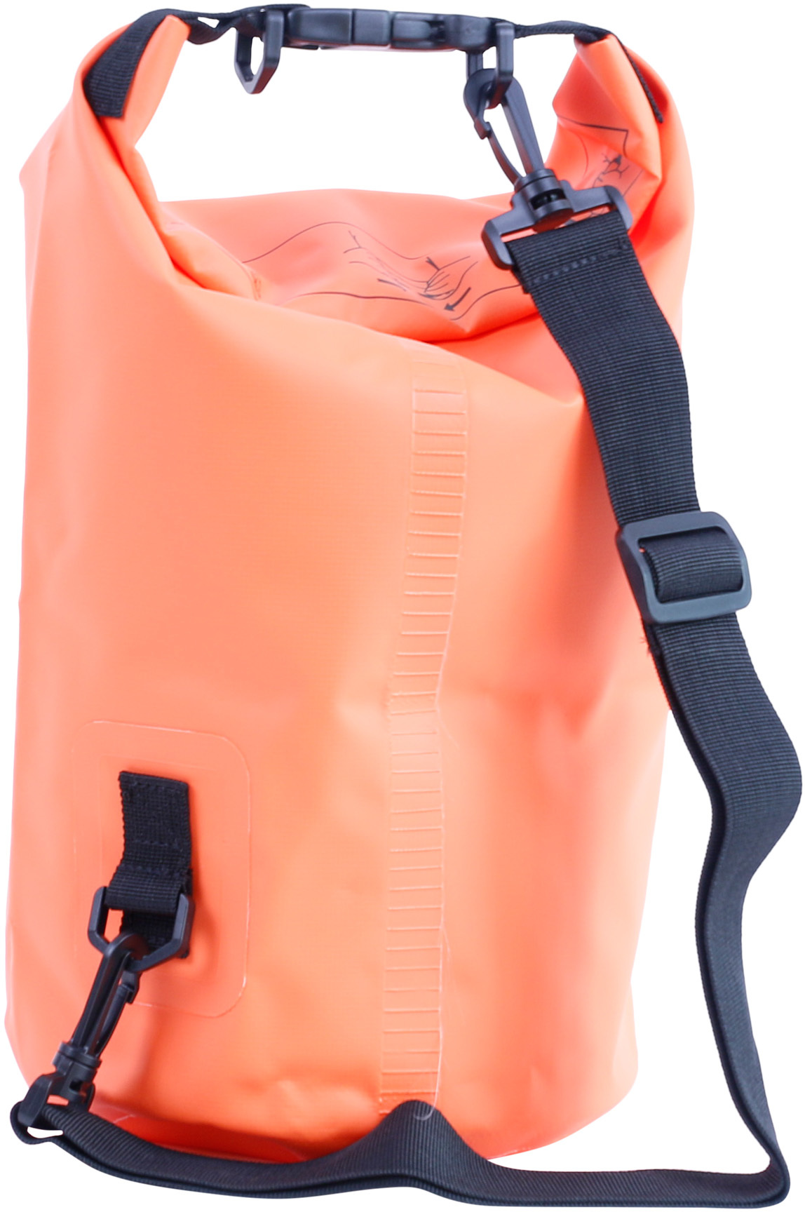 Wasserfester Packsack erhältlich in 5/10/20 Liter : »Seemann« Wasserdichte Trockentasche / Seesack / Survival Bag / Trockensack